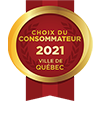 Choix du consommateur 2021 Ville de Québec.